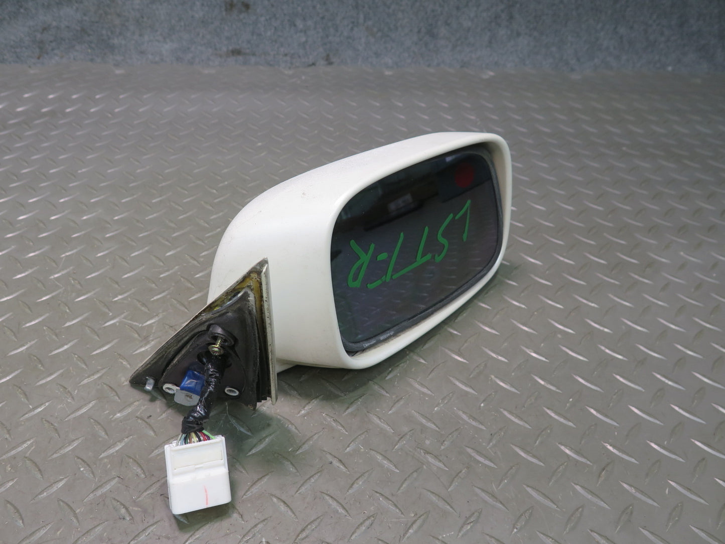 98-99 Lexus UCF20L LS400 Right Door Exterior Side View Heated Mirror White OEM