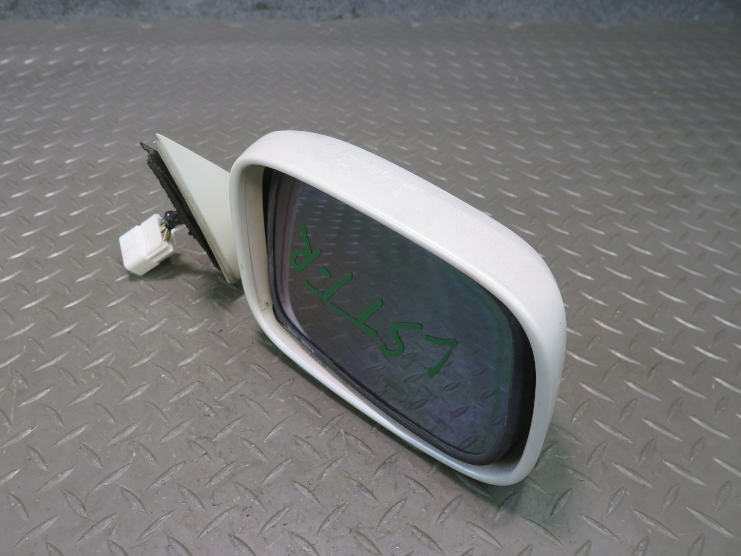 98-99 Lexus UCF20L LS400 Right Door Exterior Side View Heated Mirror White OEM
