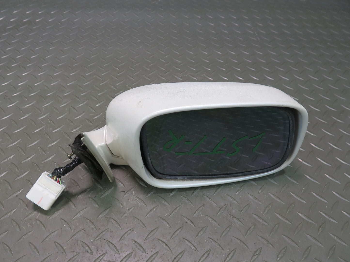 98-99 Lexus UCF20L LS400 Right Door Exterior Side View Heated Mirror White OEM
