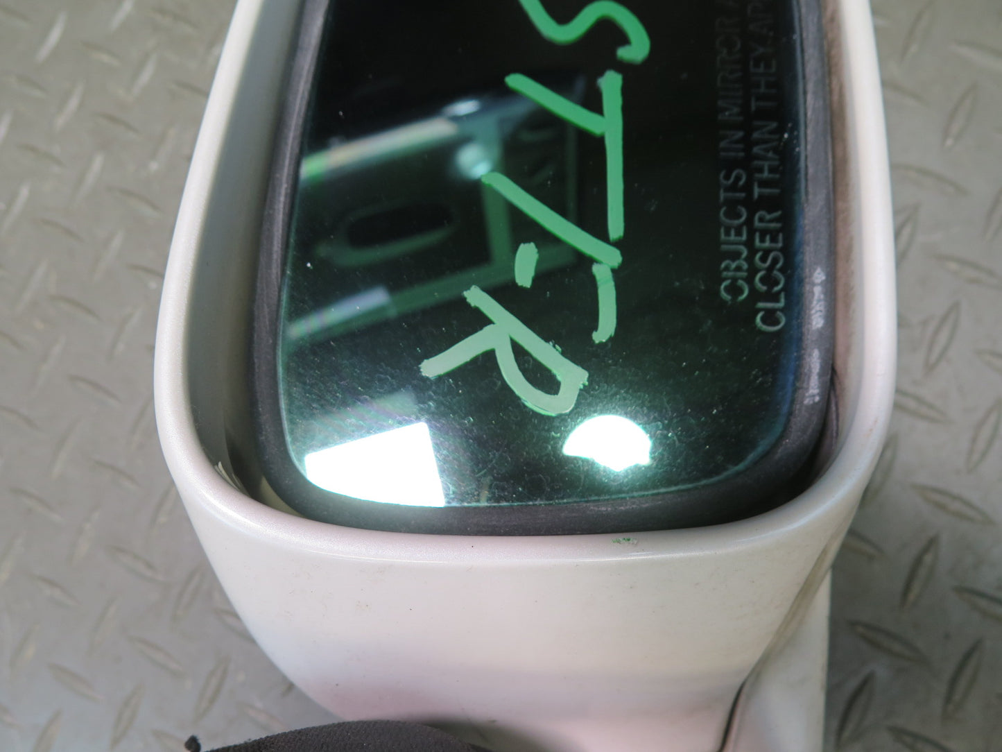 98-99 Lexus UCF20L LS400 Right Door Exterior Side View Heated Mirror White OEM
