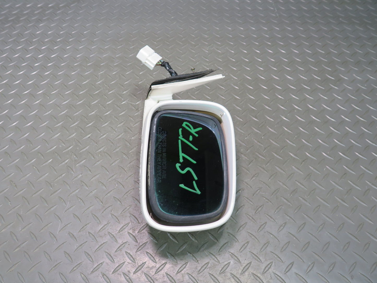 98-99 Lexus UCF20L LS400 Right Door Exterior Side View Heated Mirror White OEM
