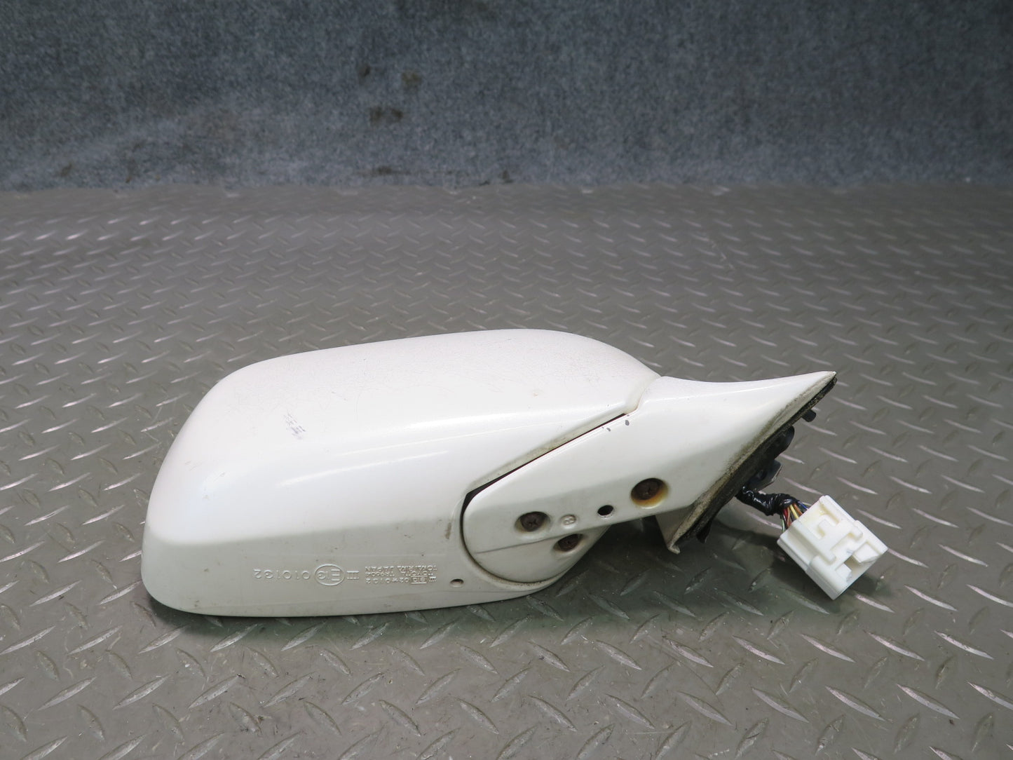 98-99 Lexus UCF20L LS400 Right Door Exterior Side View Heated Mirror White OEM