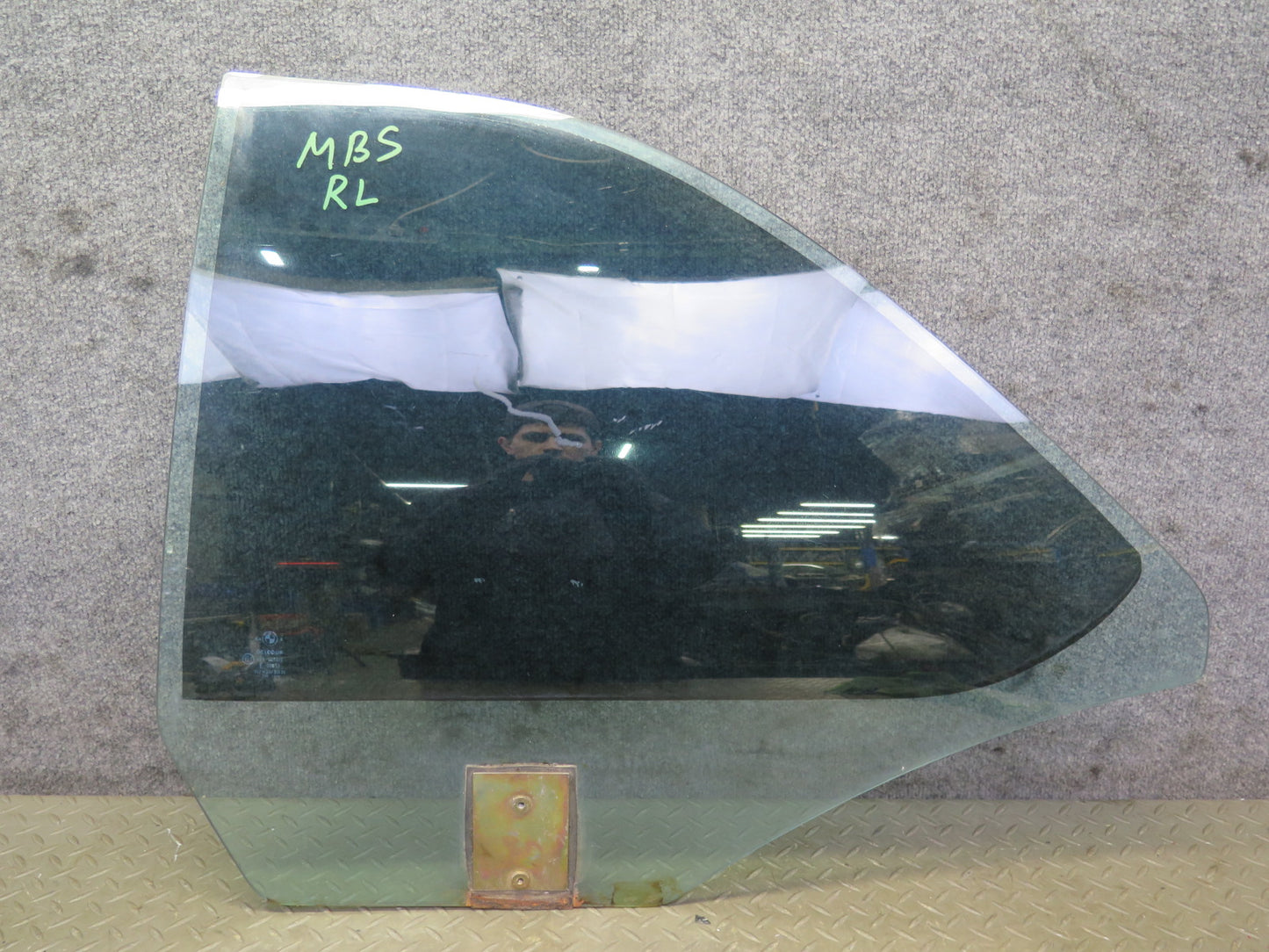 78-89 BMW E24 633CSI 635CSI Rear Left Quarter Glass Window Tinted OEM