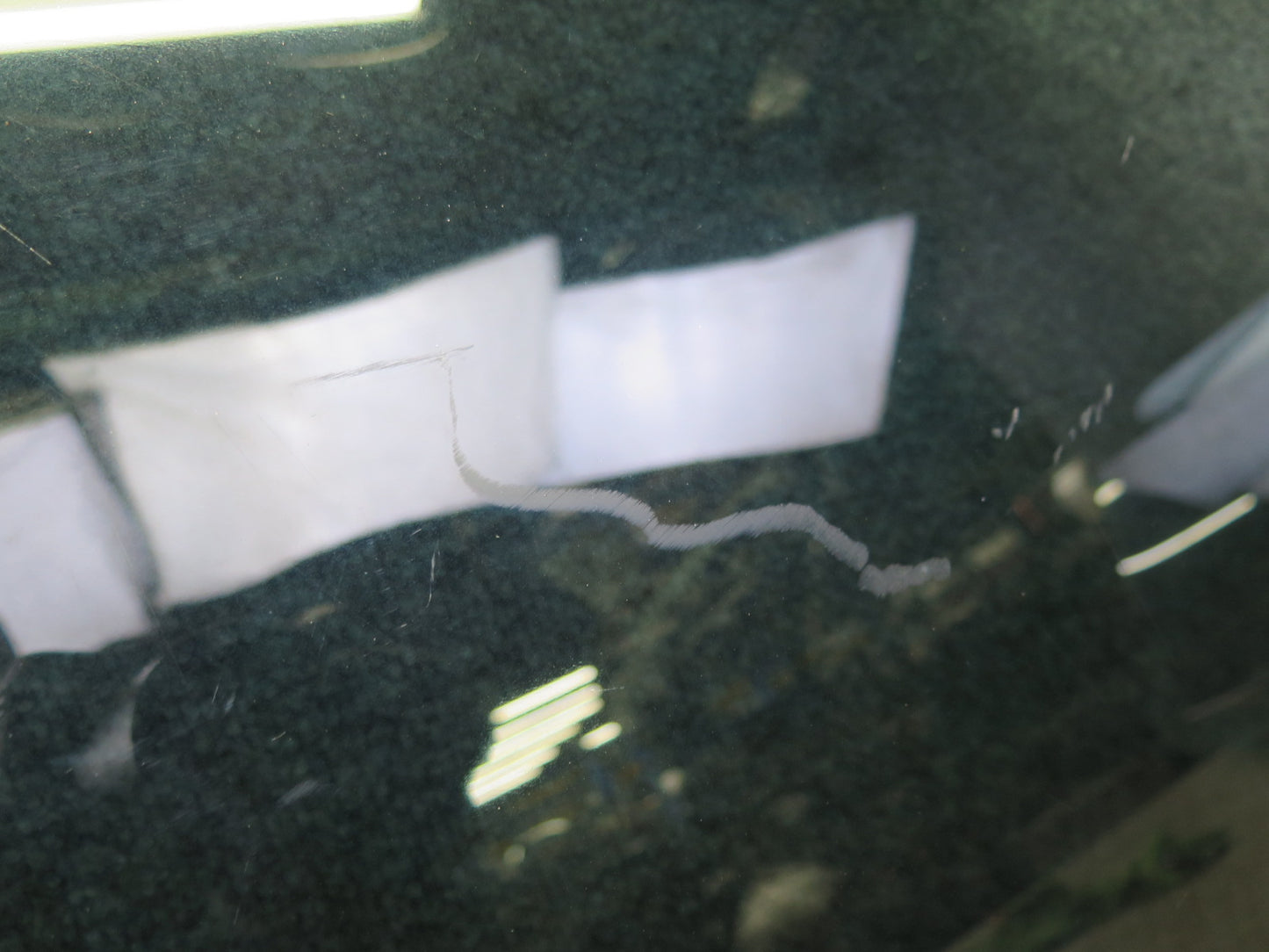 78-89 BMW E24 633CSI 635CSI Rear Left Quarter Glass Window Tinted OEM