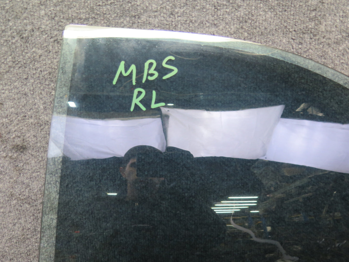 78-89 BMW E24 633CSI 635CSI Rear Left Quarter Glass Window Tinted OEM