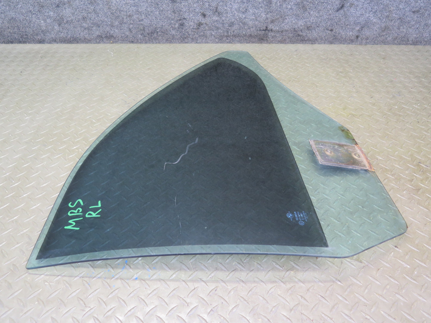 78-89 BMW E24 633CSI 635CSI Rear Left Quarter Glass Window Tinted OEM