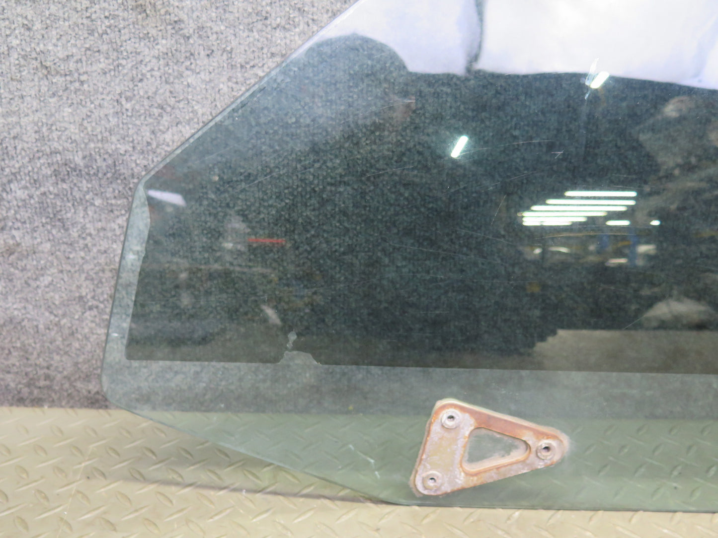 83-89 BMW E24 633CSI Front Left Driver Door Glass Window Tinted OEM