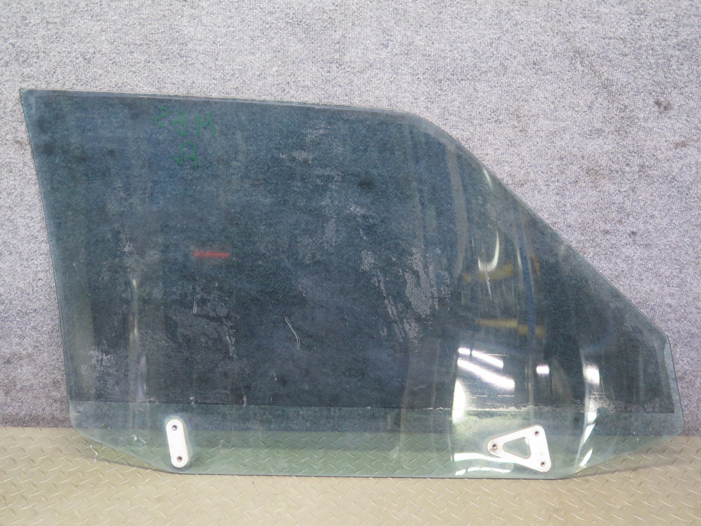 83-89 BMW E24 633CSI Front Left Driver Door Glass Window Tinted OEM
