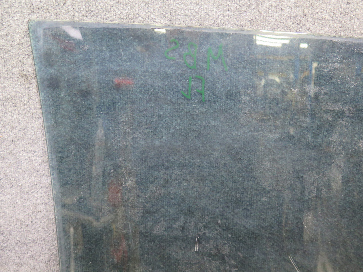 83-89 BMW E24 633CSI Front Left Driver Door Glass Window Tinted OEM
