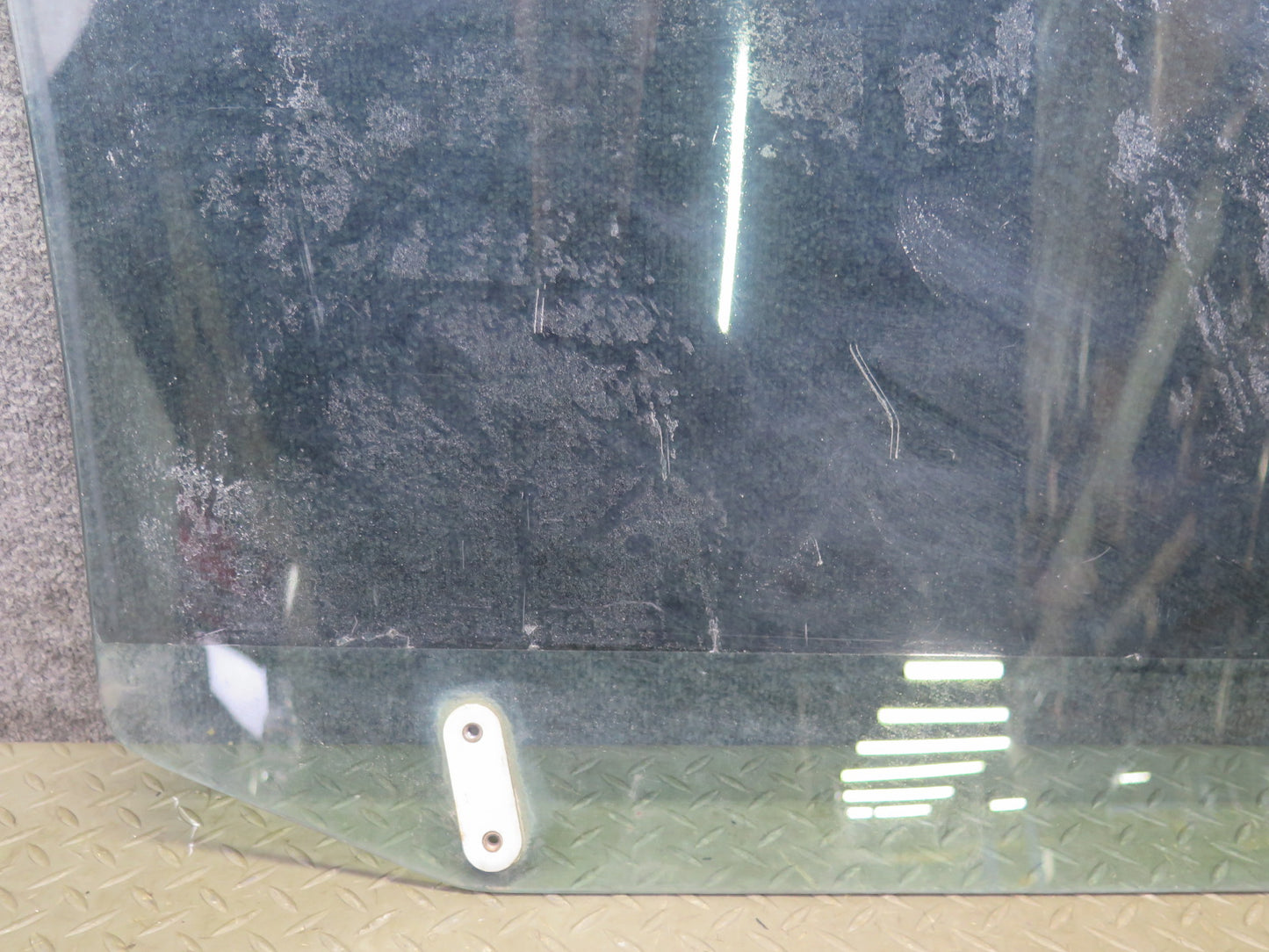 83-89 BMW E24 633CSI Front Left Driver Door Glass Window Tinted OEM