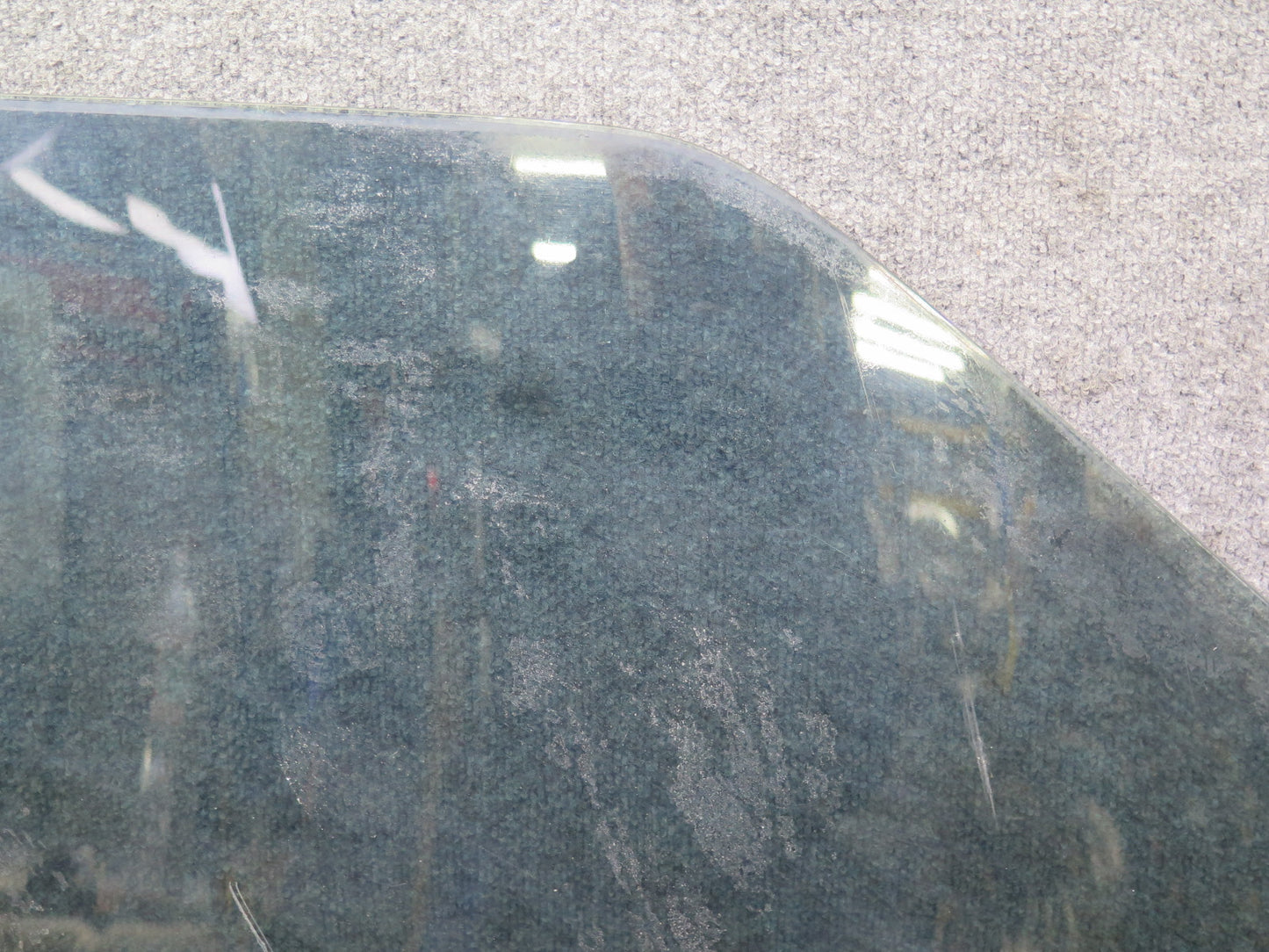 83-89 BMW E24 633CSI Front Left Driver Door Glass Window Tinted OEM