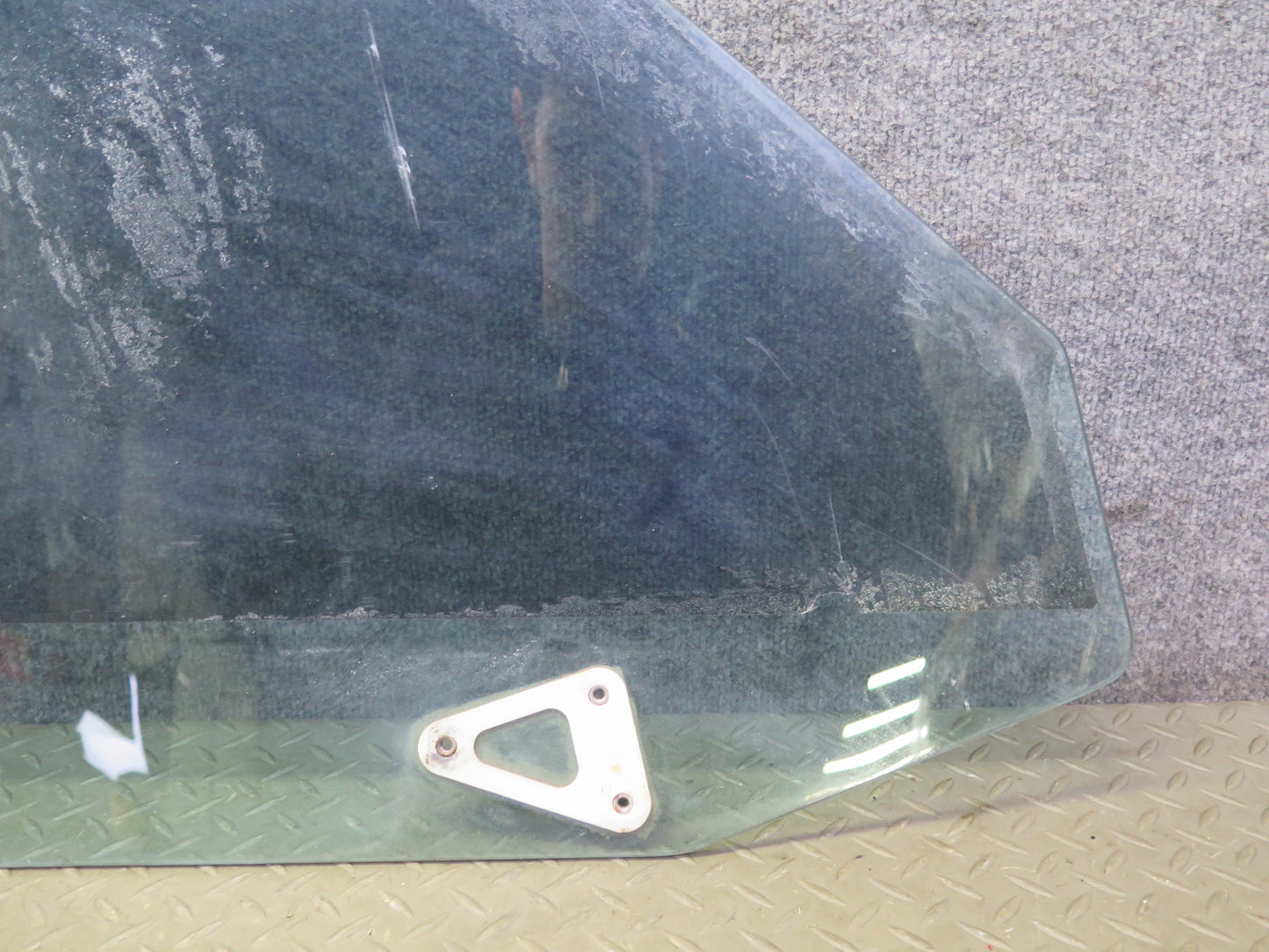 83-89 BMW E24 633CSI Front Left Driver Door Glass Window Tinted OEM