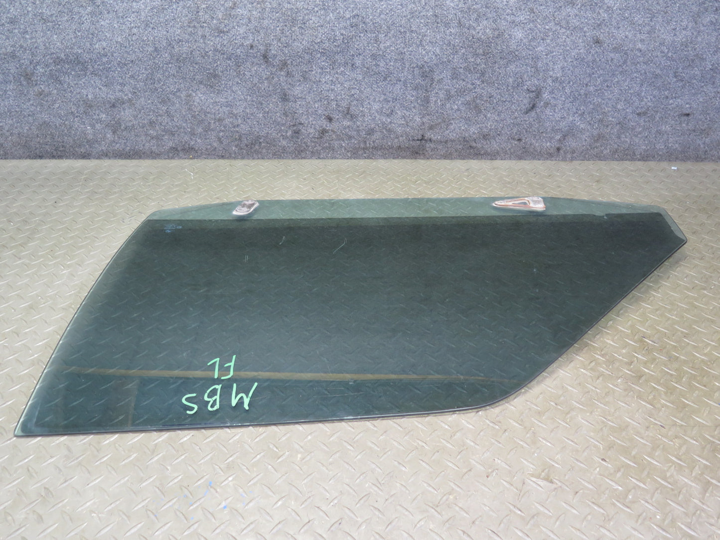 83-89 BMW E24 633CSI Front Left Driver Door Glass Window Tinted OEM
