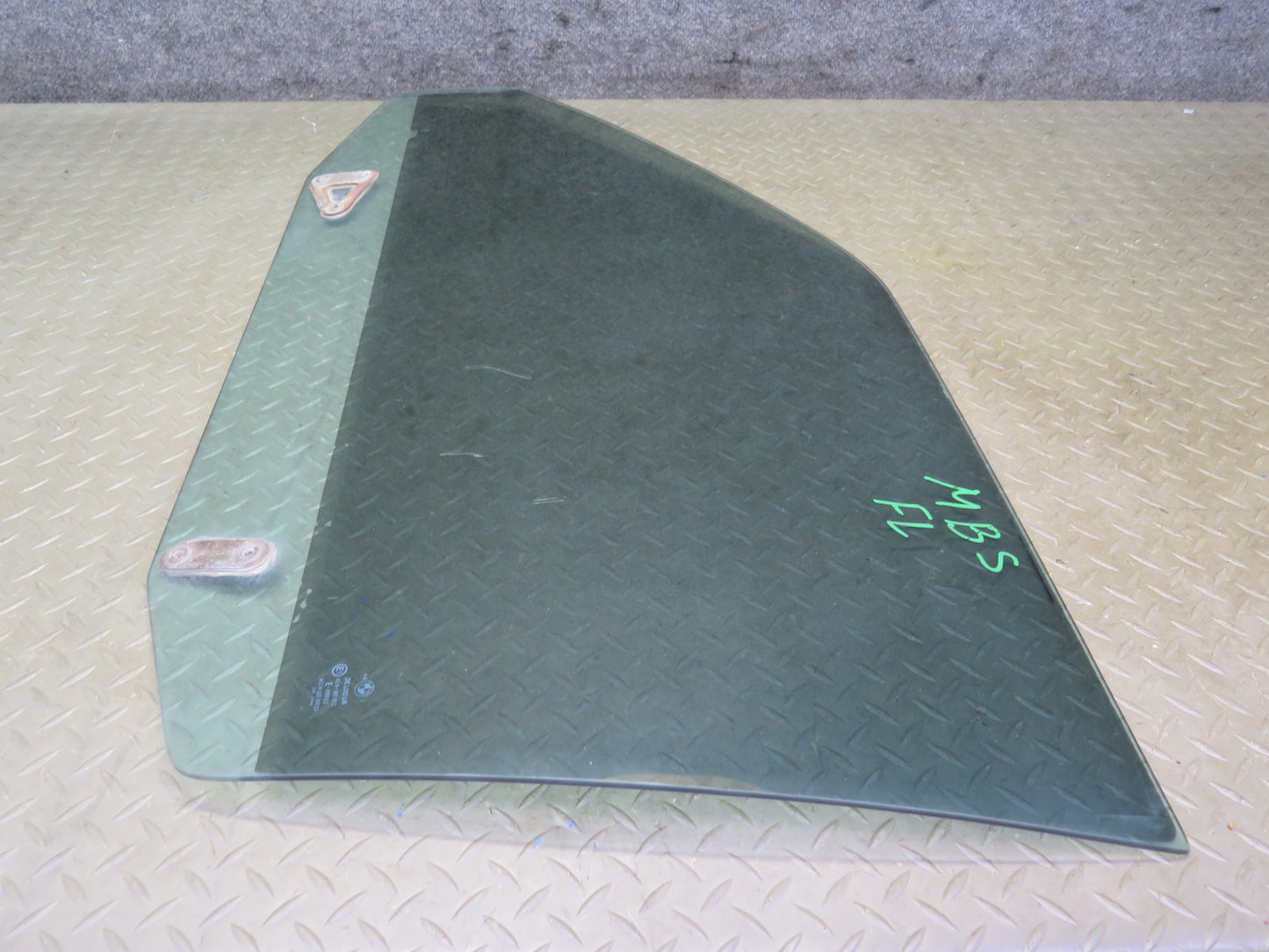 83-89 BMW E24 633CSI Front Left Driver Door Glass Window Tinted OEM