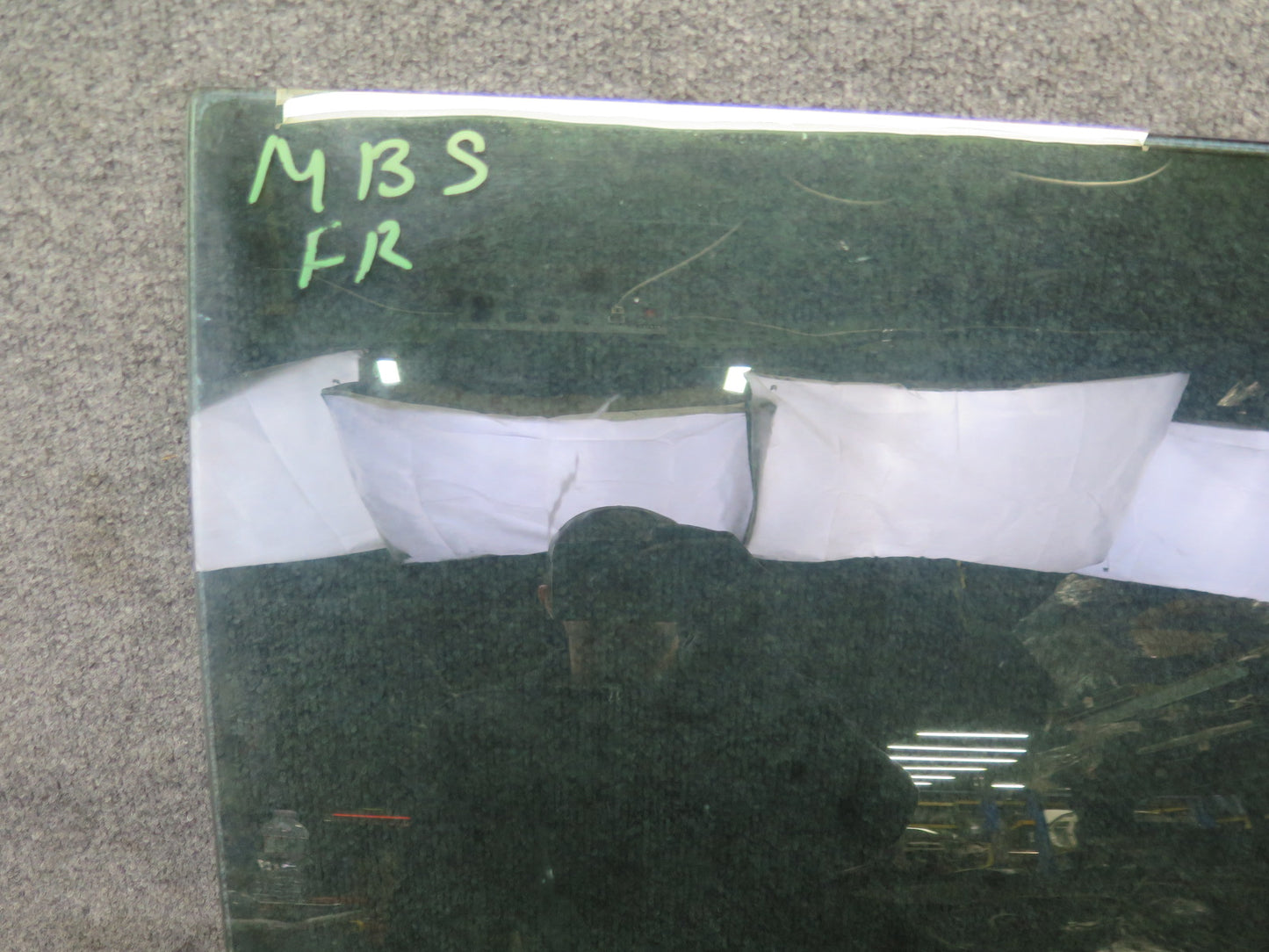 83-89 BMW E24 633CSI 635CSI Front Right Passenger Door Glass Window Tinted OEM