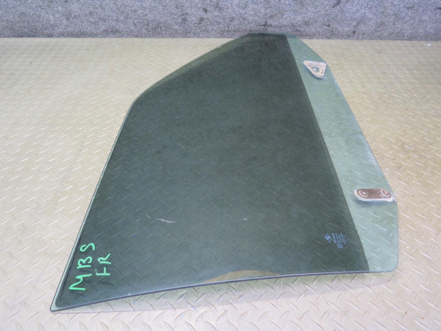 83-89 BMW E24 633CSI 635CSI Front Right Passenger Door Glass Window Tinted OEM