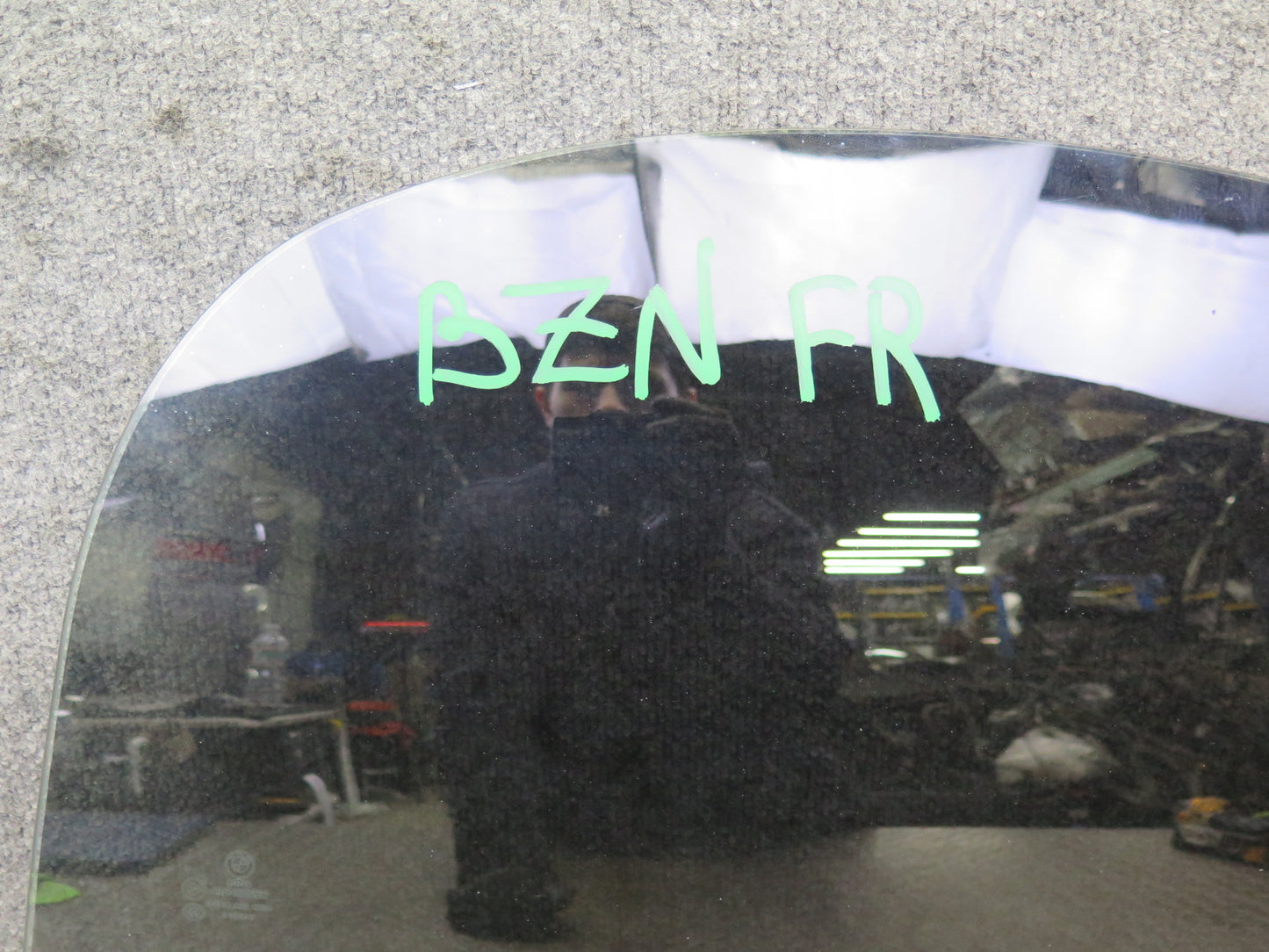 03-08 BMW E85 Z4 Front Right Passenger Door Window Glass Tinted OEM