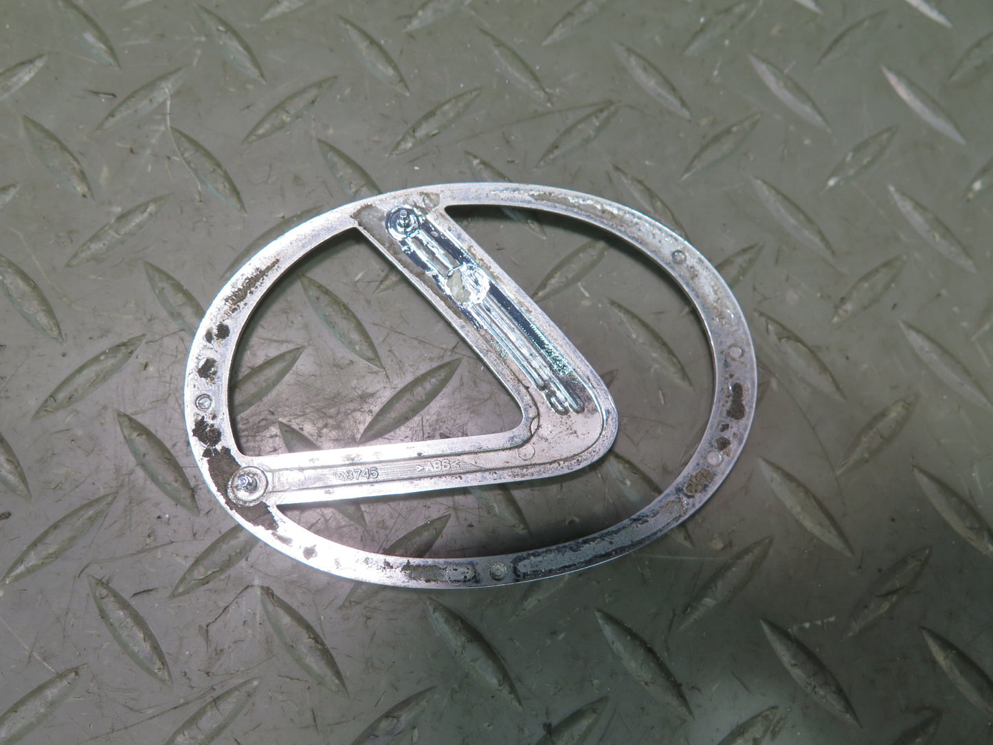 95-00 Lexus UCF20L LS400 Rear Trunk Lid Badge Emblem Logo Silver Set OEM