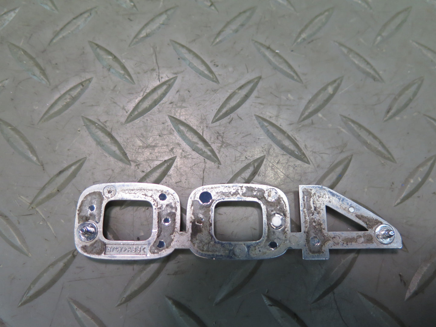 95-00 Lexus UCF20L LS400 Rear Trunk Lid Badge Emblem Logo Silver Set OEM