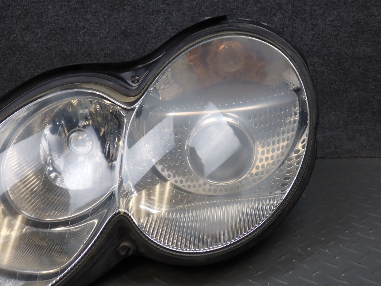 03-08 Mercedes R230 SL Front Left BI Xenon HID Headlight Lamp w Ballast OEM