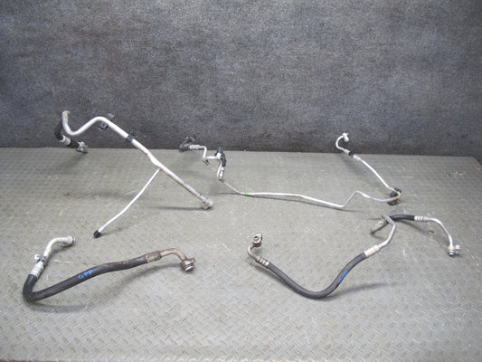 11-16 Porsche Panamera 970 3.6L A/C Air Condition Compressor Hose Pipe Line Set