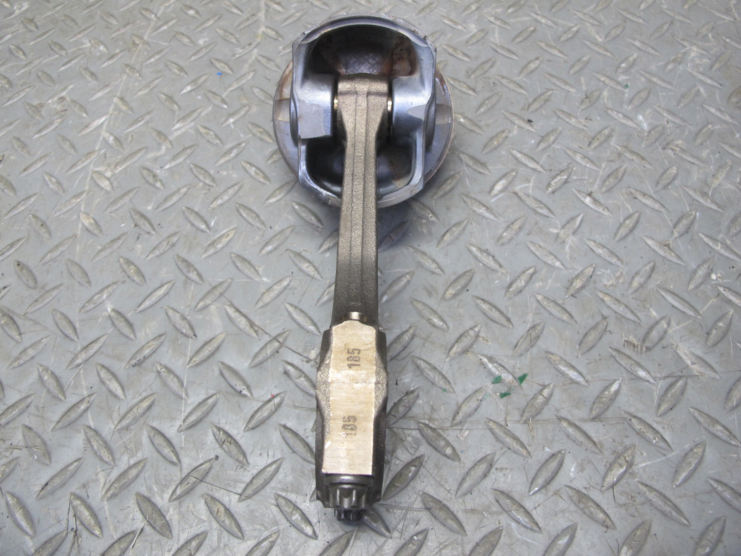 01-06 BMW E46 330CI M54 3.0L Set of 5 Engine Motor Piston w Connecting Rod OEM