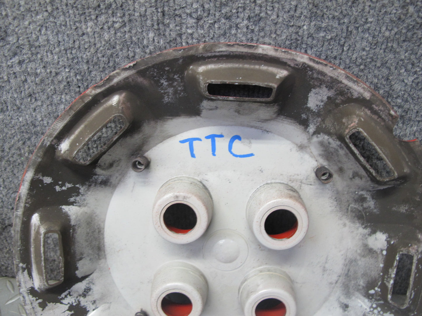 75-82 Triumph TR7 Set of 3 Wheel 13" Hubcap Trim Cover w Bolts OEM