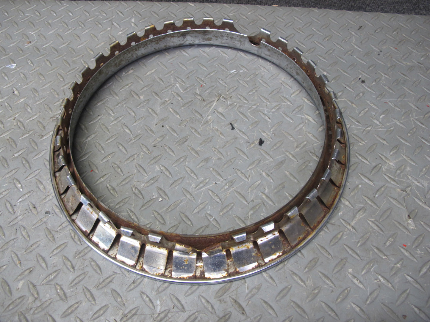 75-82 Triumph TR7 Set of 3 Wheel 13" Hubcap Trim Cover w Bolts OEM