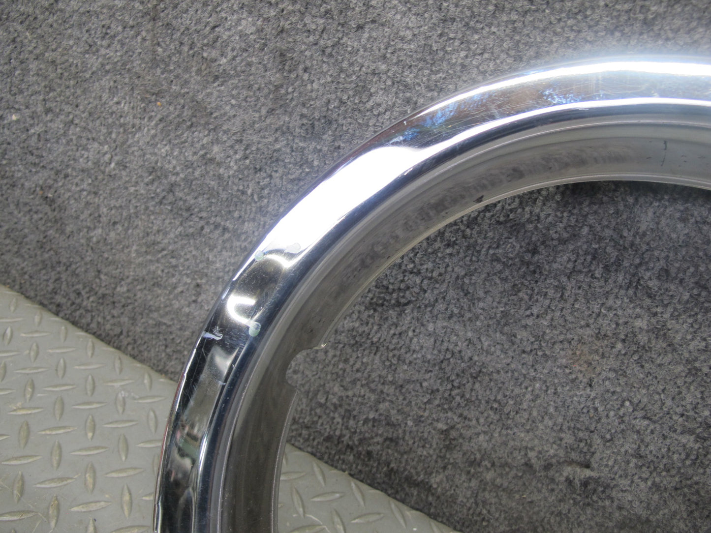 75-82 Triumph TR7 Set of 3 Wheel 13" Hubcap Trim Cover w Bolts OEM