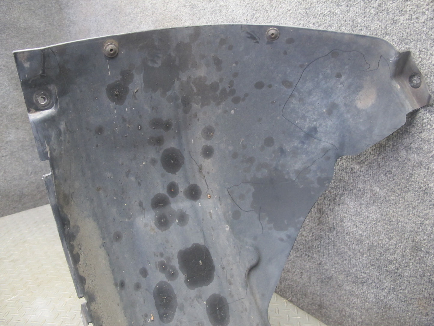 2010-2016 Porsche Panamera 970 Front Right Fender Liner Splash Shield Guard