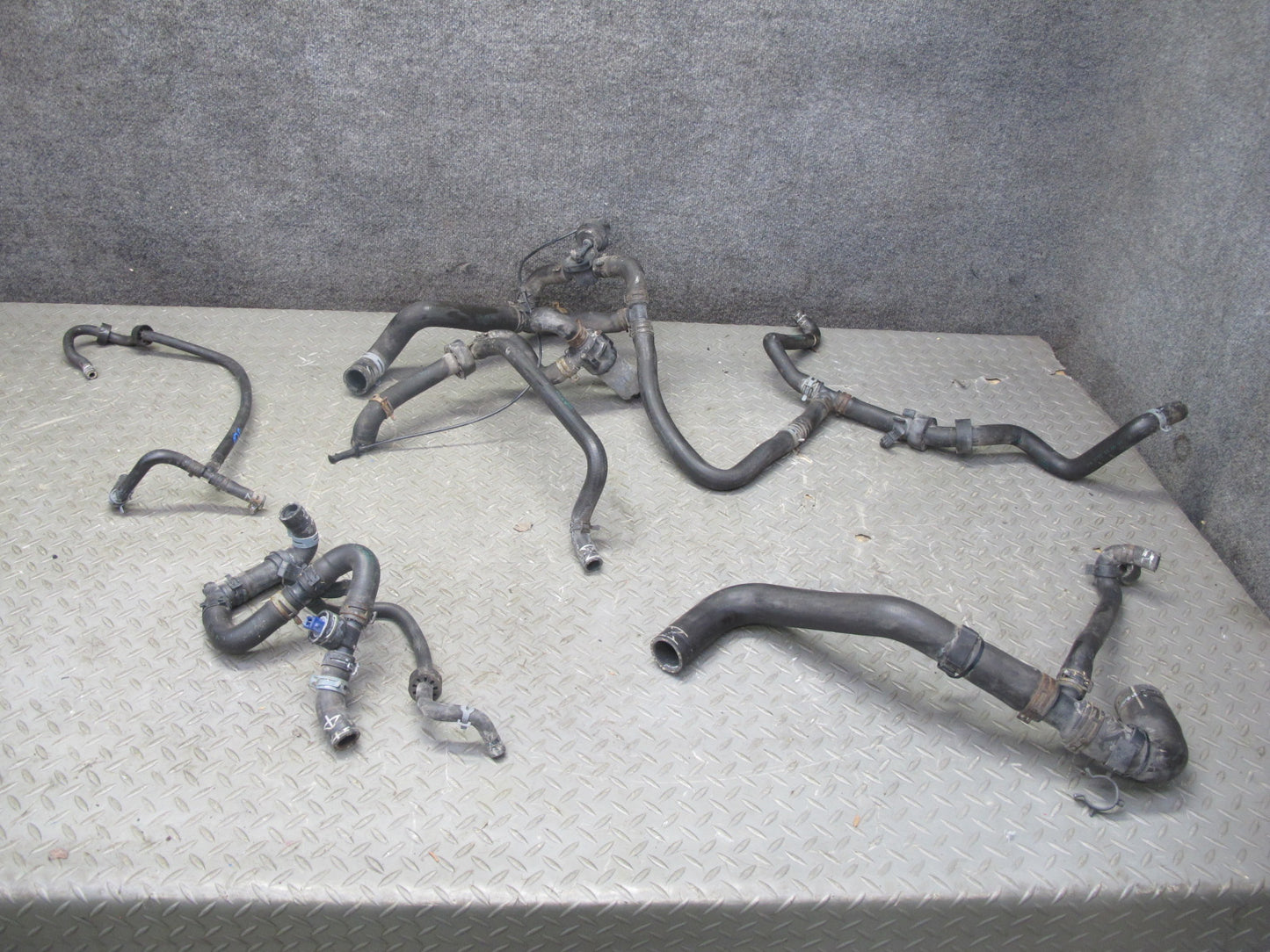 02-03 VW Eurovan T4 2.8L AXK Engine Radiator Coolant Hose Pipe Line Set OEM
