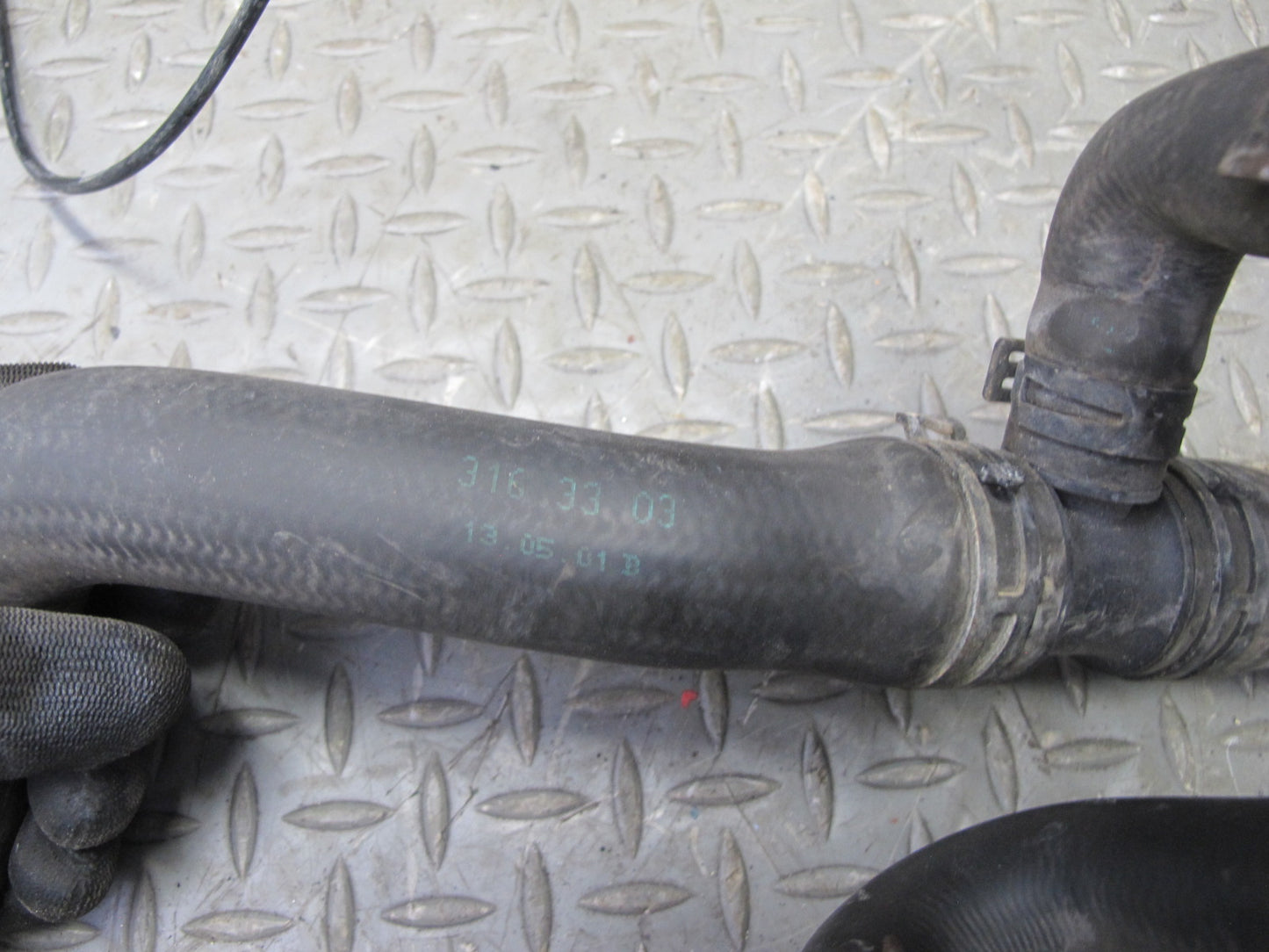 02-03 VW Eurovan T4 2.8L AXK Engine Radiator Coolant Hose Pipe Line Set OEM