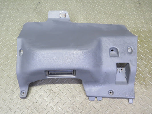 86-89 Toyota Supra MK3 Front Left Under Dash Lower Knee Trim Panel Gray OEM