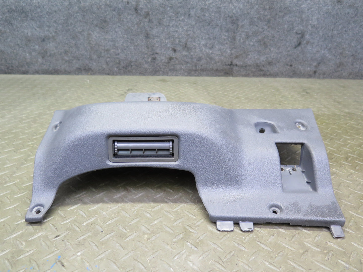 86-89 Toyota Supra MK3 Front Left Under Dash Lower Knee Trim Panel Gray OEM