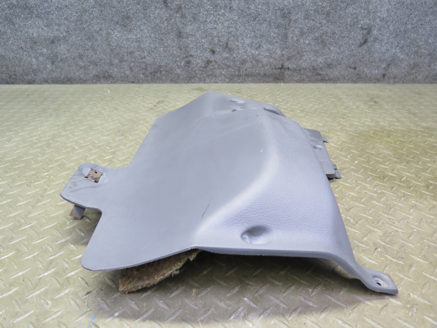 86-89 Toyota Supra MK3 Front Left Under Dash Lower Knee Trim Panel Gray OEM
