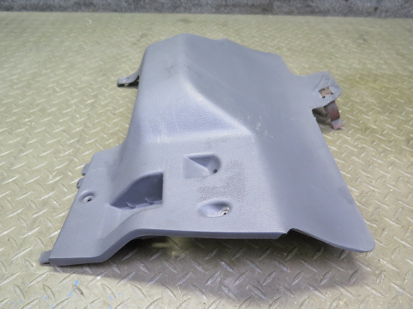 86-89 Toyota Supra MK3 Front Left Under Dash Lower Knee Trim Panel Gray OEM