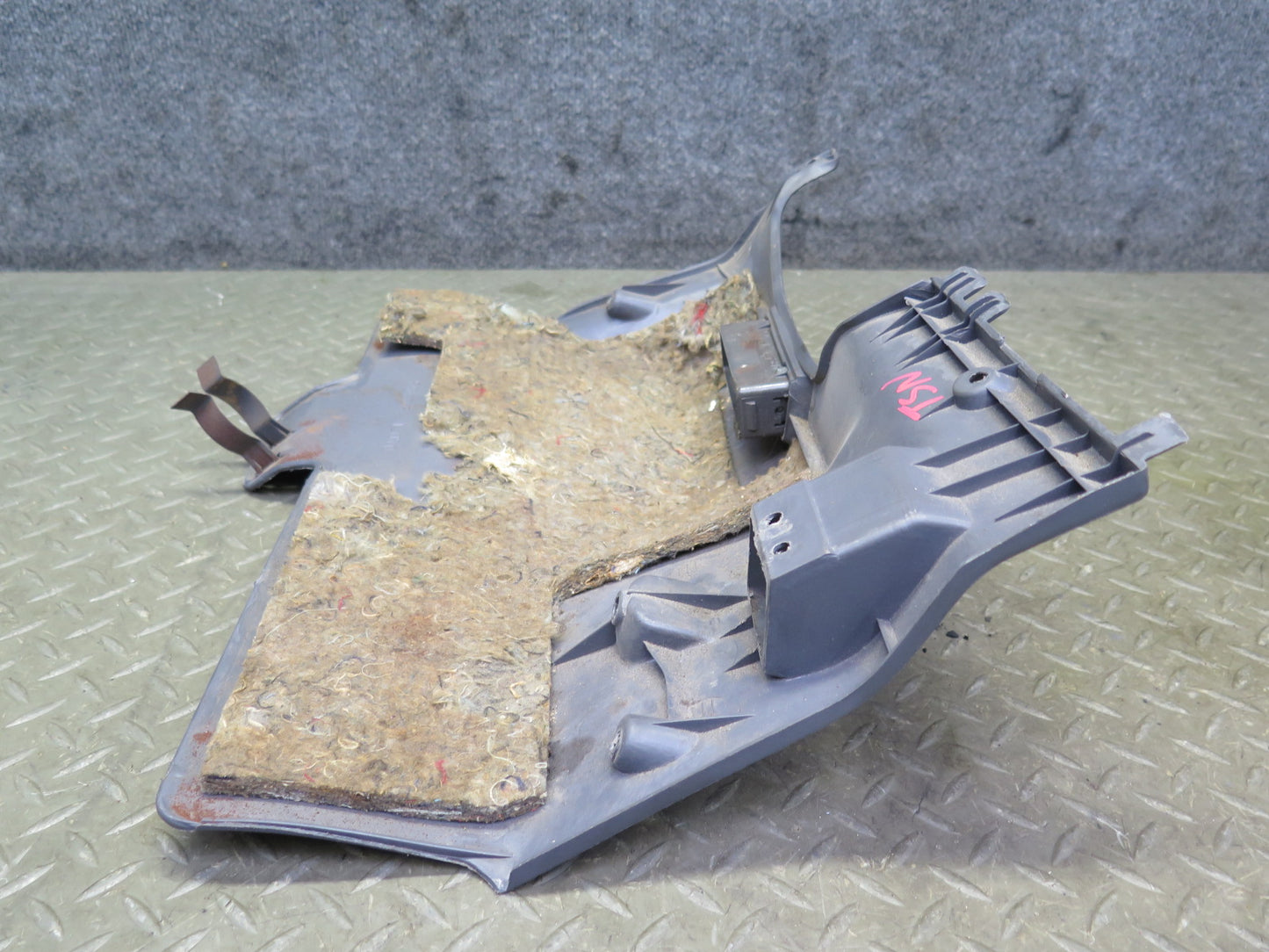 86-89 Toyota Supra MK3 Front Left Under Dash Lower Knee Trim Panel Gray OEM