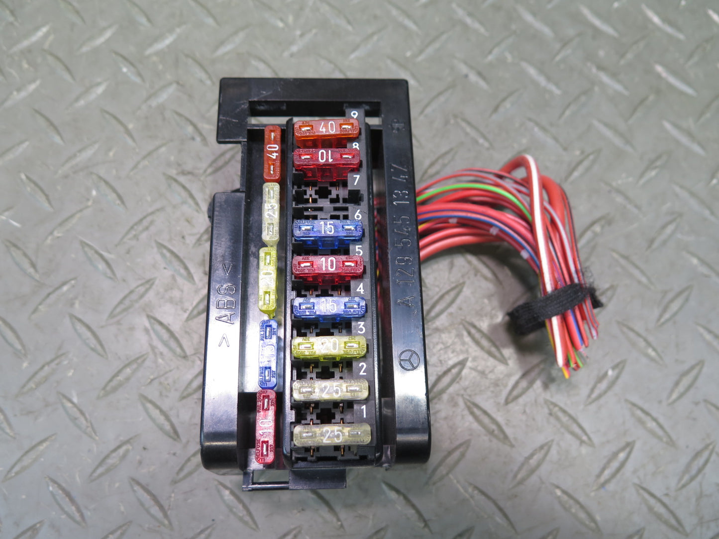 94-02 Mercedes R129 Sl-class Rear Trunk Fuse Relay Box Module 1295451347 OEM