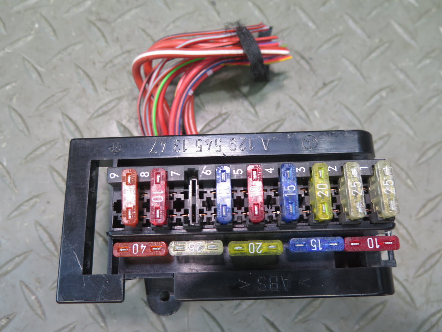 94-02 Mercedes R129 Sl-class Rear Trunk Fuse Relay Box Module 1295451347 OEM