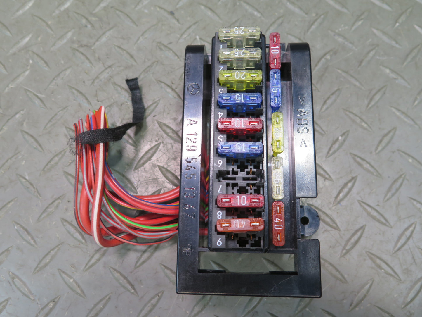 94-02 Mercedes R129 Sl-class Rear Trunk Fuse Relay Box Module 1295451347 OEM