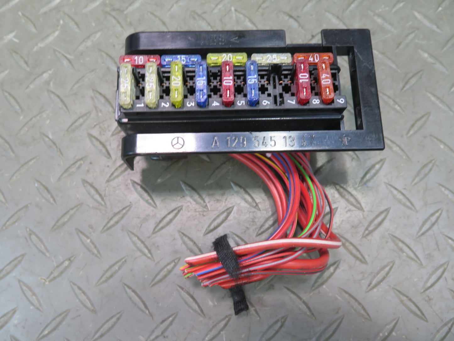 94-02 Mercedes R129 Sl-class Rear Trunk Fuse Relay Box Module 1295451347 OEM