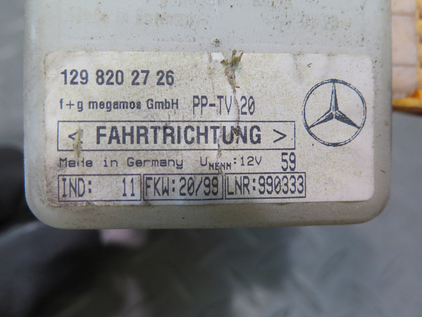 94-02 Mercedes R129 Sl-class Anti Theft Alarm Module 1298202726 OEM