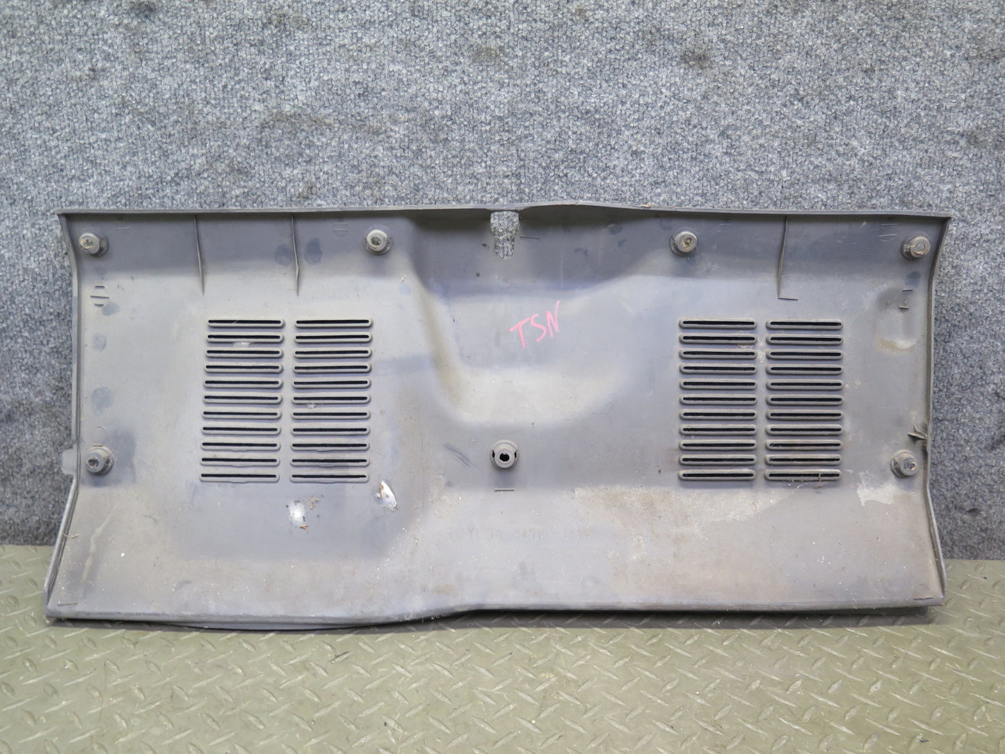 86-92 Toyota Supra MA70L Rear Trunk Hatch Tailgate Trim Cover Panel OEM