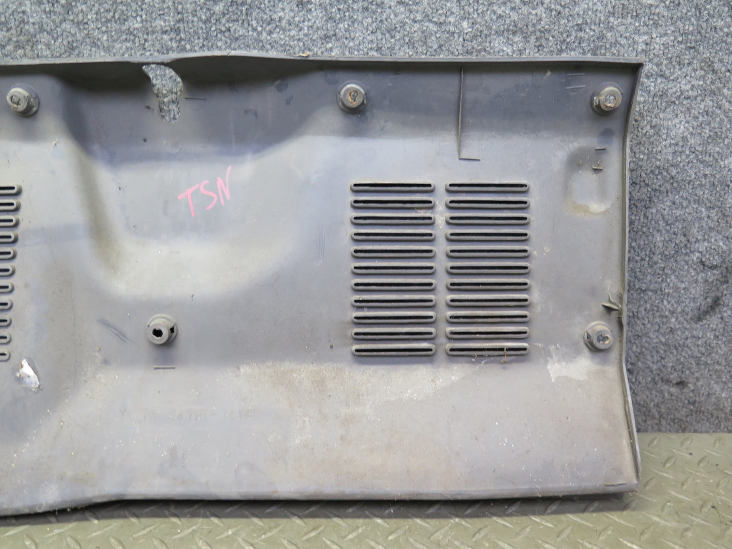 86-92 Toyota Supra MA70L Rear Trunk Hatch Tailgate Trim Cover Panel OEM