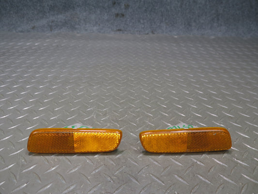 98-00 Lexus UCF20L LS400 Front Bumper Left Right Side Marker Light Lamp Set OEM