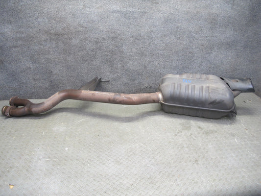 1999 Mercedes R129 SL500 Rear Exhaust Muffler w Pipe 1294910001 OEM