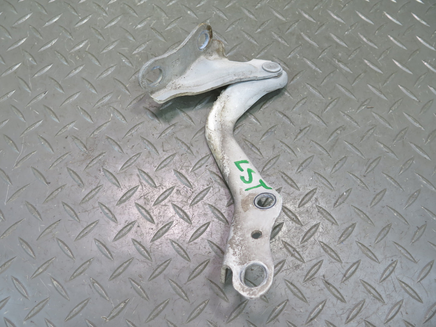 95-00 Lexus LS400 UCF20L Set of 2 Front Left & Right Hood Hinge White OEM