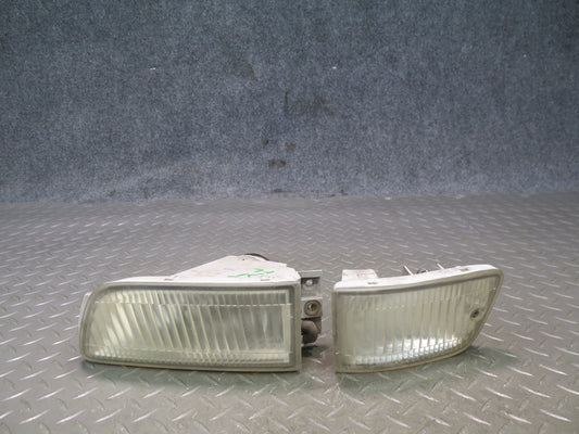 98-00 Lexus UCF20L LS400 Set of 2 Front Left Bumper Fog & Marker Light OEM