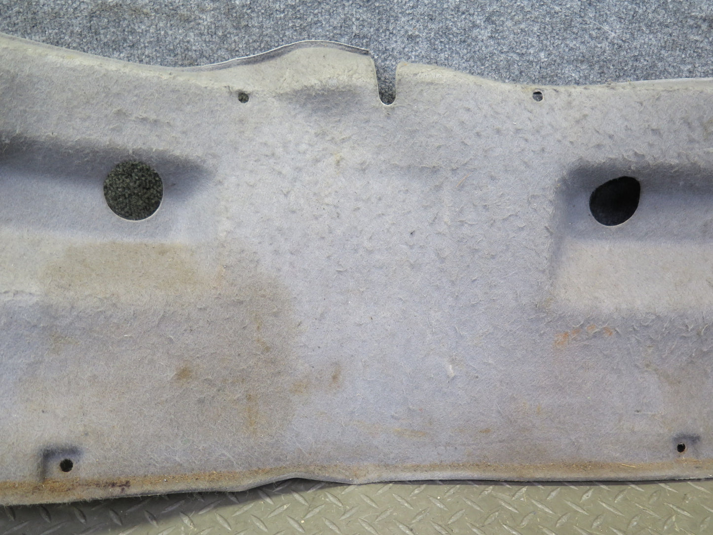 88-89 Toyota MR2 AW15 Set of 3 Rear Trunk Trim Carpet Liner Cover Set Gray OEM