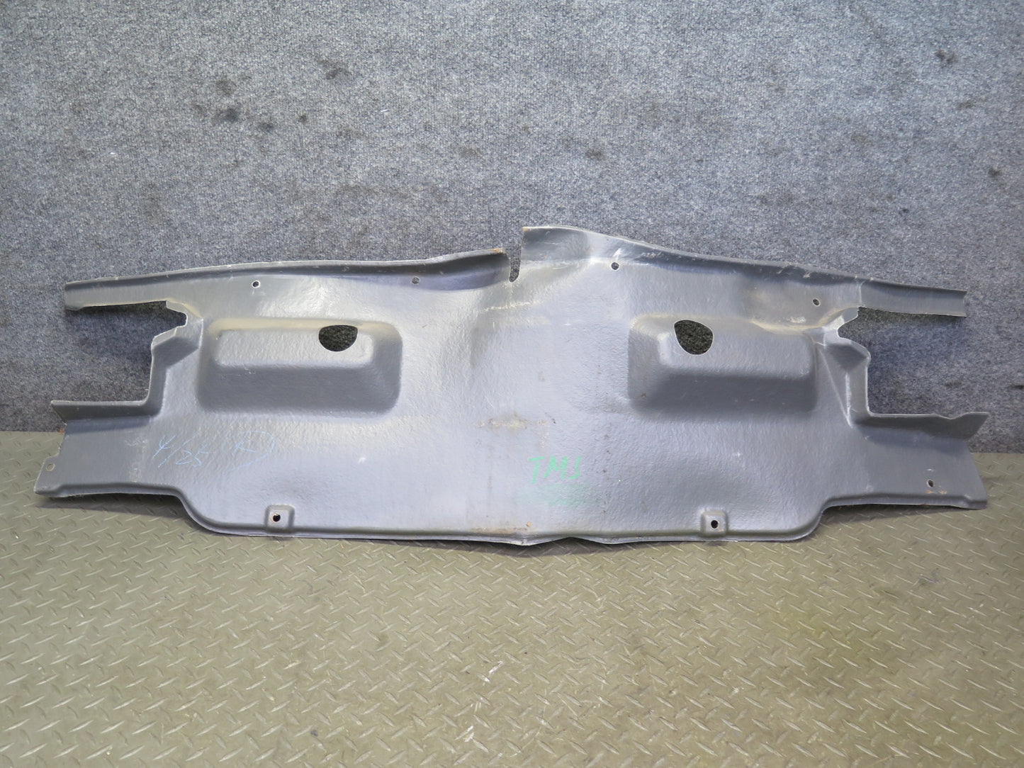88-89 Toyota MR2 AW15 Set of 3 Rear Trunk Trim Carpet Liner Cover Set Gray OEM